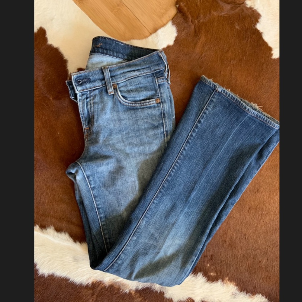 Seven Bootcut Blue Jeans